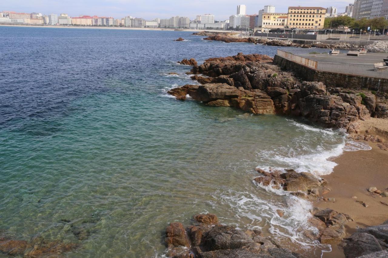 Apartamento Orzan Playa A Coruna Luaran gambar